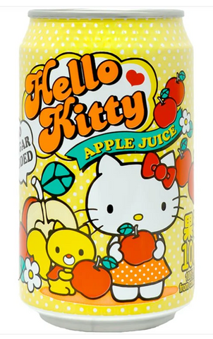 Cute Cat  apple juice