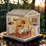 RoLife Warm Dining Room Miniature House