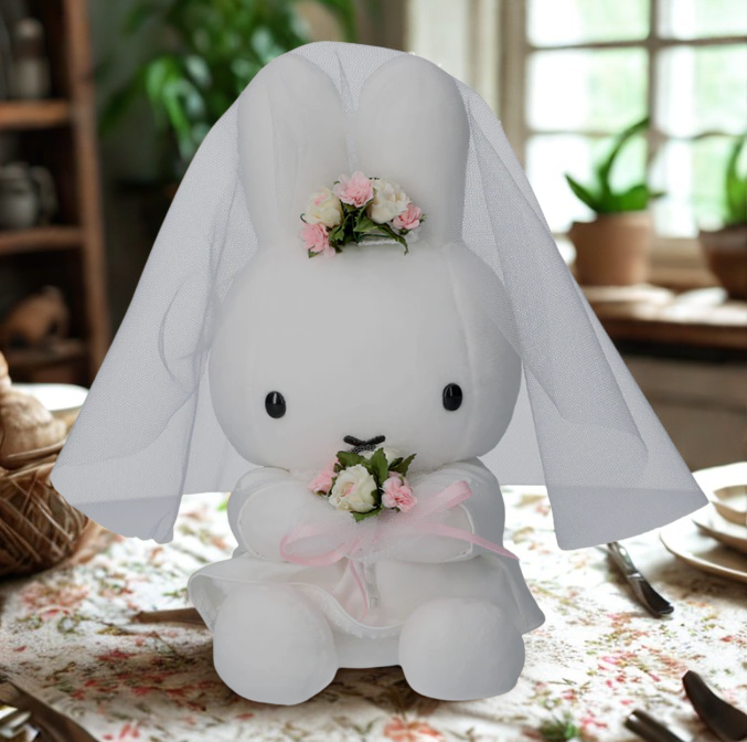 Miffy Wedding plushes