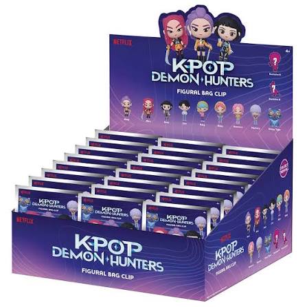 K-POP Demon Hunters Figural Bag Clip Bind Bag