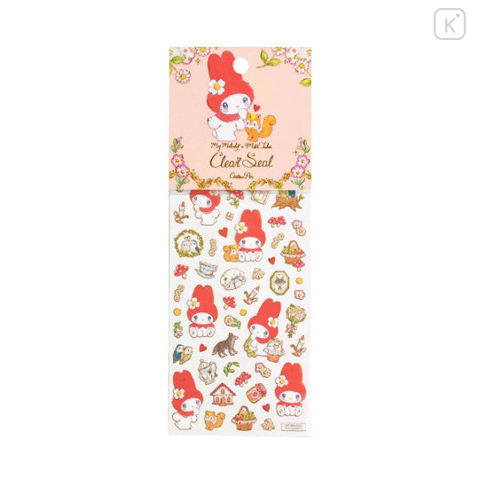Japan Miki Takei × Sanrio Gold Foil Clear Sticker - My Melody : Little Red