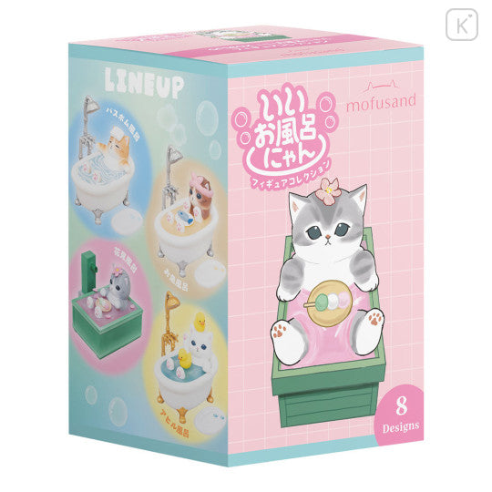 Mofusand GPSBOX Good bath Cat Figure