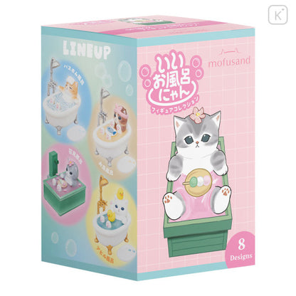 Mofusand GPSBOX Good bath Cat Figure