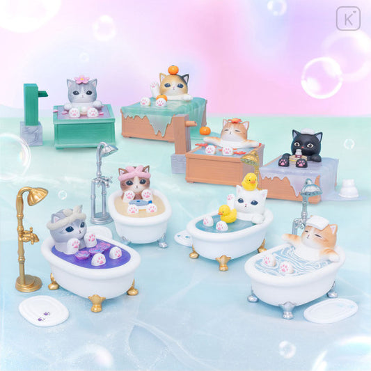 Mofusand GPSBOX Good bath Cat Figure