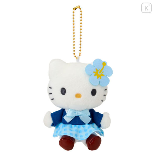Japan Sanrio Mascot Holder - Hello Kitty : Heisei Kogal Collection Blue