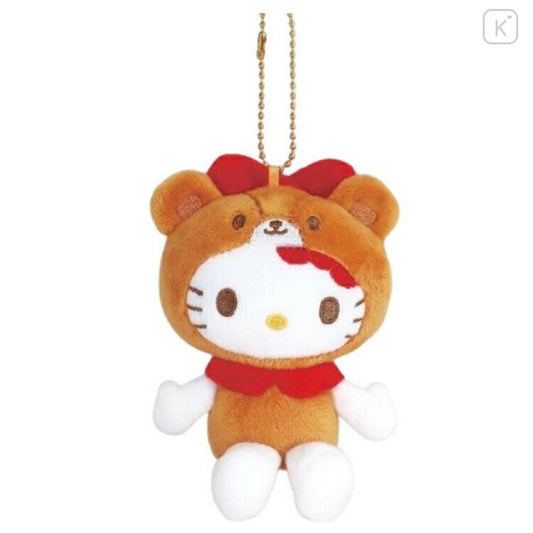 Japan Sanrio Mascot Holder - Hello Kitty : Tiny Chum Transformation Brown