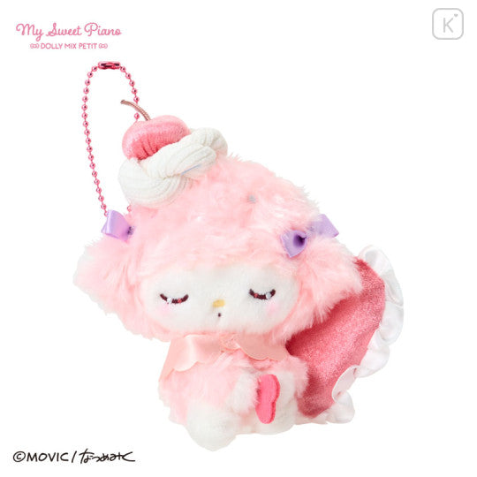 Japan Sanrio Mascot Holder - My Sweet Piano : Dolly Mix Petit Sleeping Soundly