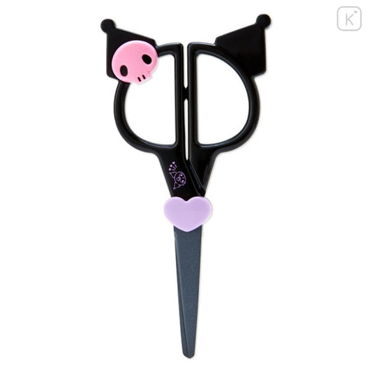 Japan Sanrio Original Face Scissors - Kuromi