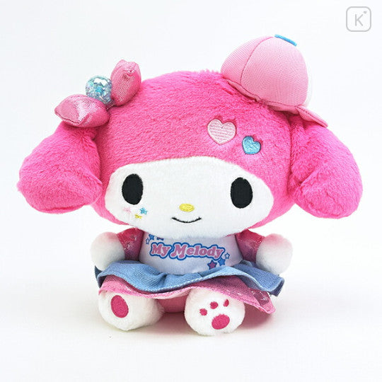 Japan Sanrio Plush Toy (S) - My Melody : Vivid Color Y2K