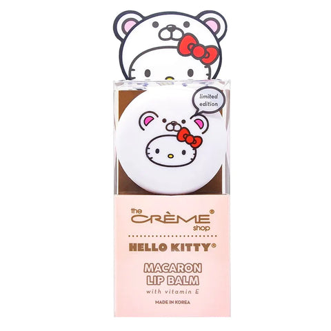 The Crème Shop x Sanrio Hello Kitty Macaron Lip Balm - White Chocolate