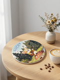 AiJoyTop Lucky Ceramic Coaster