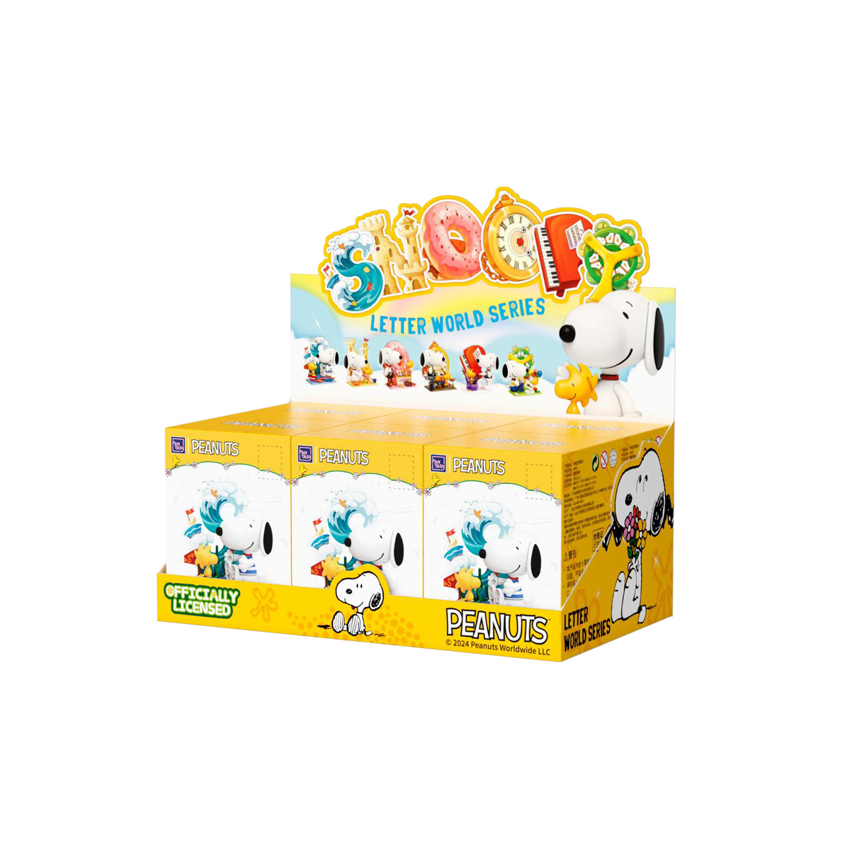 PanTasy Snoopy Letter World Series Blind Box