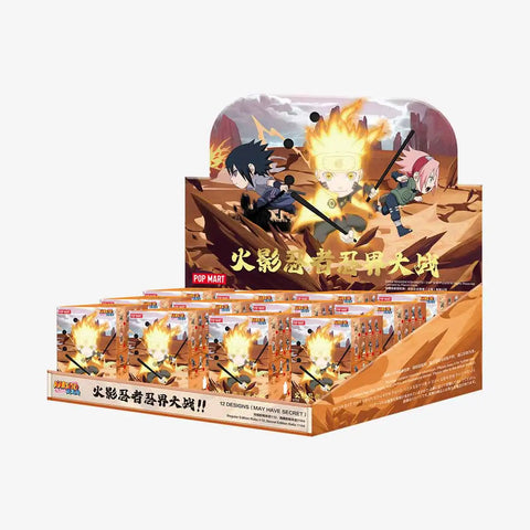 You never know what's inside! Fun, random surprises in every box. Try your luck with your favorite Shinobi!