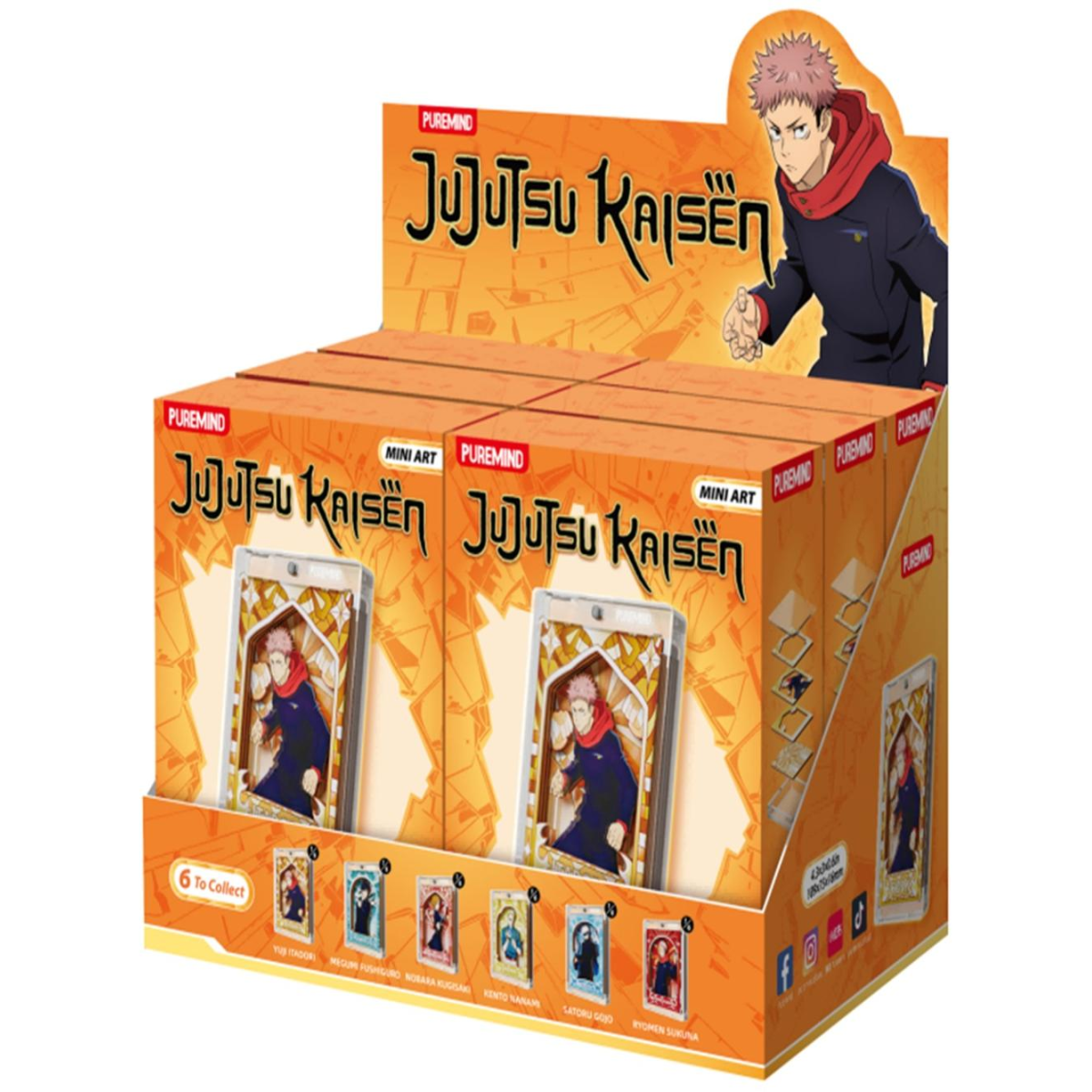 Puremind Jujutsu Kaisen- Mini Art Blind Box