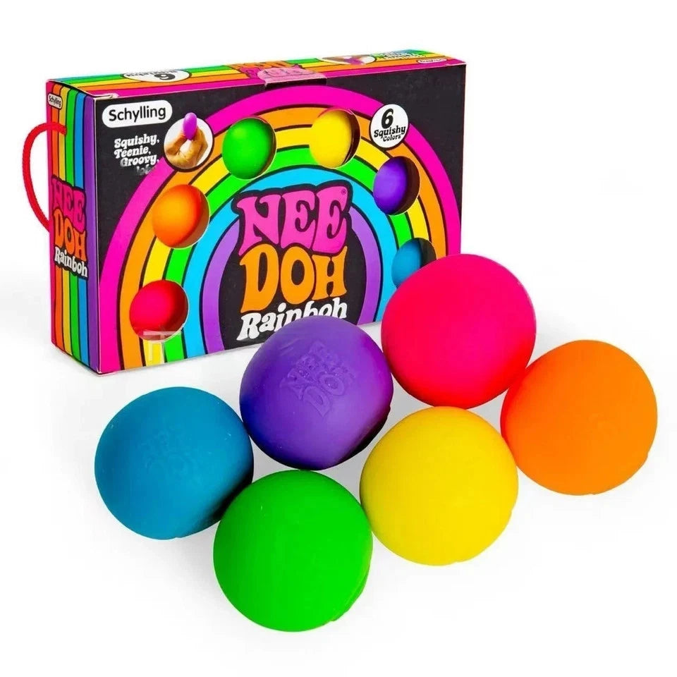 NeeDoh Rainboh 6 Pack
