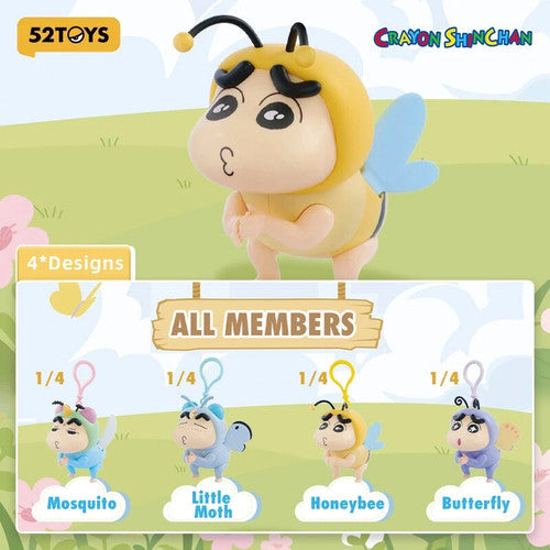 52Toys Crayon Shinchan Flapping Wings Series Blind Box
